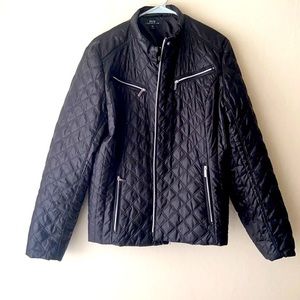 Preston & York Quilted Biker Jacket